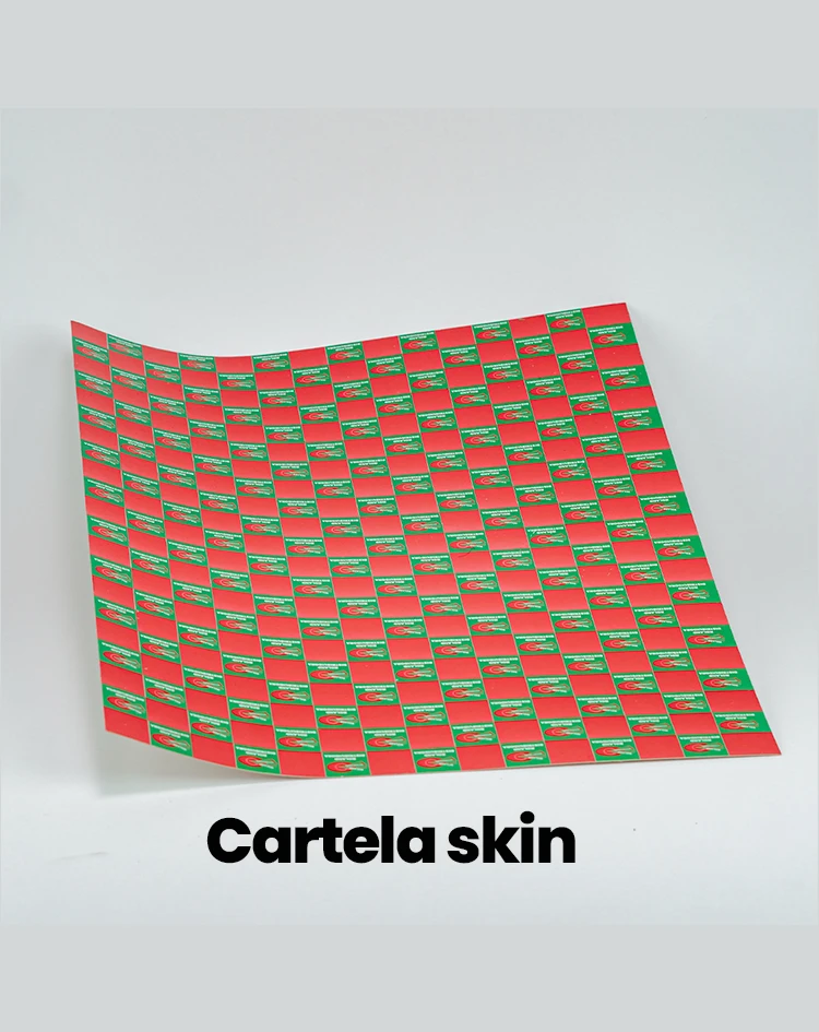 Cartela skin